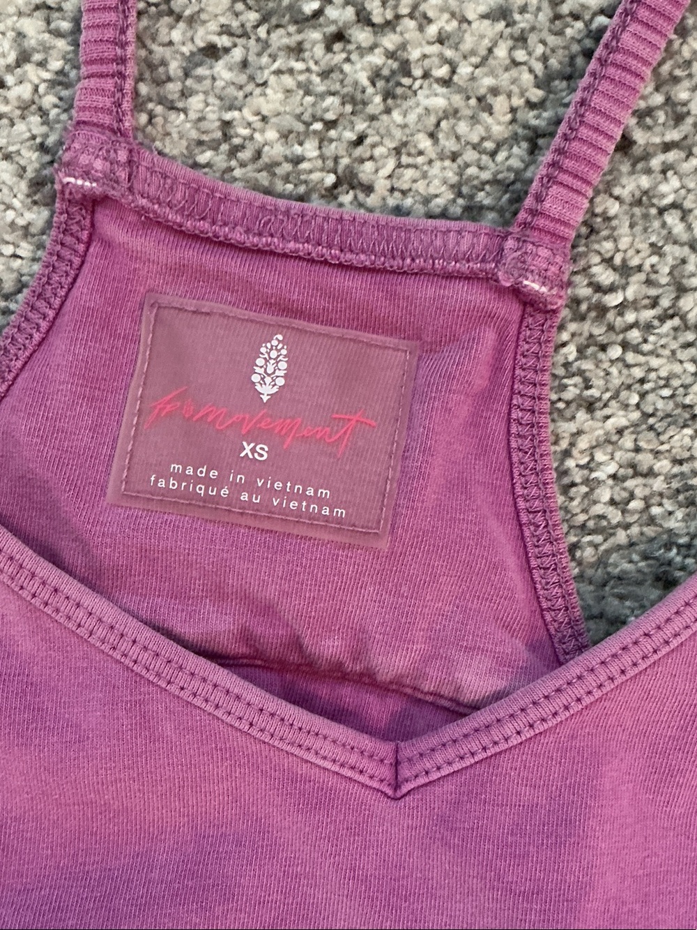 FP Movement by Free People Hot Shot Onesie ~ Raspberry Punch - Picture 5 of 8